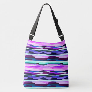 Sac Ajustable Bleu, rose et bleu Abstrait