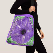Sac Ajustable Bloc de gloire du matin Impression - violet doux (De près)