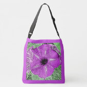 Sac Ajustable Bloc de gloire du matin Imprimer - améthyste viole (Dos)