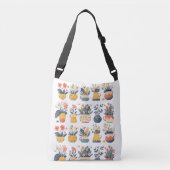 Sac Ajustable Blooms Whimsical dans des pots vibrants (Devant)