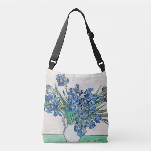 Sac Ajustable Blue Irises par Vincent Van Gogh Art (Devant)