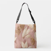Sac Ajustable Blush Pink Gold Collection Feuille tendance Boho (Dos)