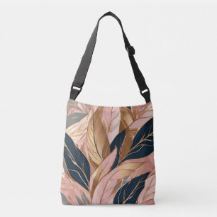 Sac Ajustable Blush Pink Gold Modern Boho Collection Feuilles