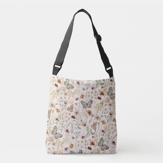 Sac Ajustable Boho All-Over-Print Fourre-tout, Shoulder Fourre-t (Devant)