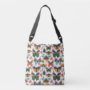 Sac Ajustable Boho Butterflies : Motif en papier peint sans cout