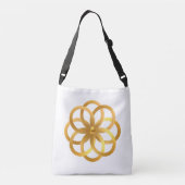 Sac Ajustable Boho Chic Mandala Doré (Dos)