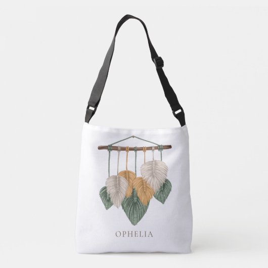 Sac Ajustable Boho Chic Pampas Nom des graminées (Dos)