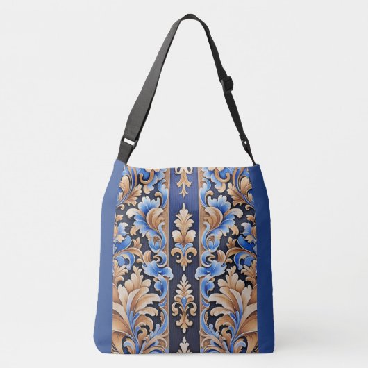 Sac Ajustable Boho Cowgirl Western Floral Damask (Dos)