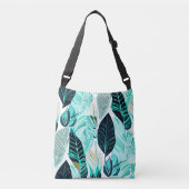 Sac Ajustable Boho feuille vert (Devant)