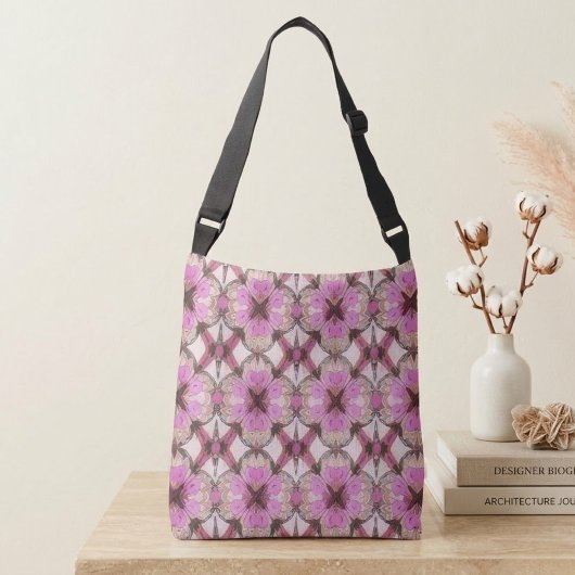 Sac Ajustable Boho floral rose