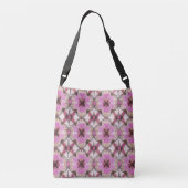 Sac Ajustable Boho floral rose (Dos)