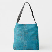 Sac Ajustable Boho Fourre-tout Turquoise (Dos)