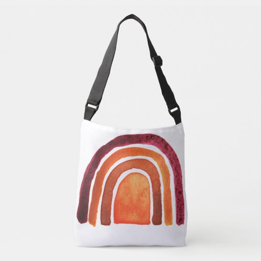 SAC AJUSTABLE BOHO RAINBOW CROSSBAG FOURRE-TOUT (Devant)