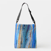 Sac Ajustable bois bleu rustique de genévrier (Dos)