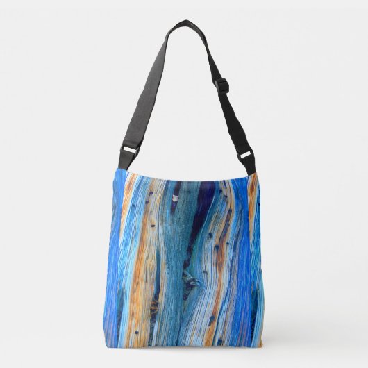 Sac Ajustable bois bleu rustique de genévrier (Devant)