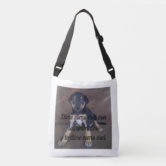 Sac Ajustable Bolsa Dime como eres con los animaux (Devant)