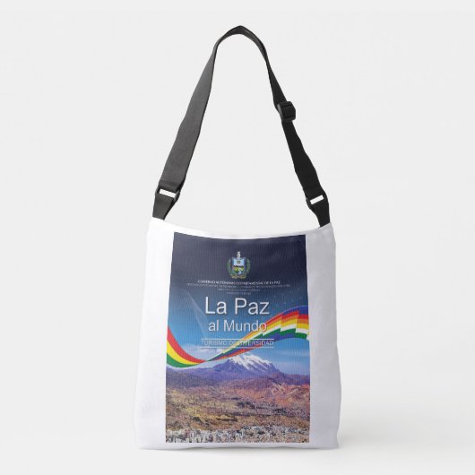 Sac Ajustable Bolsa La Paz al mundo (Devant)