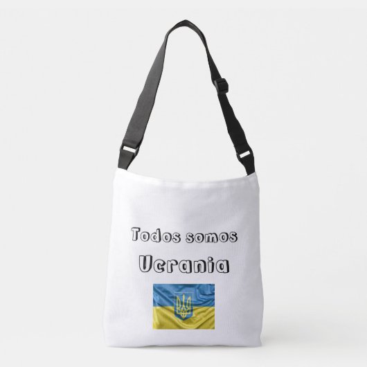 Sac Ajustable Bolsa todos somos Ucrania (Devant)
