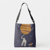Sac Ajustable Bolso bandolera Animals Outer Space (Dos)