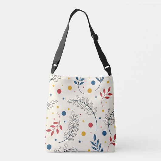 Sac Ajustable Bolso bandolera diseño floral (Dos)