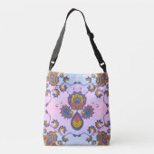 Sac Ajustable Bonheur Bleu Paisley Coloré (Dos)