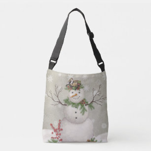 Sac Ajustable bonhomme de neige vintage moderne de jardin