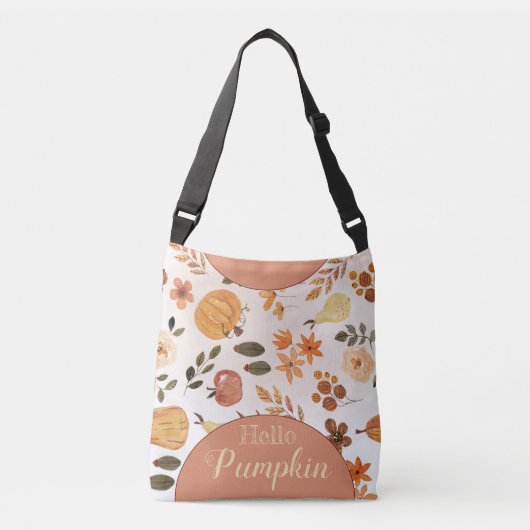 Sac Ajustable bonjour citrouille (Devant)