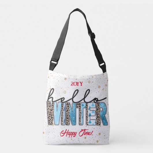 Sac Ajustable Bonjour Personnaliser d'hiver (Devant)