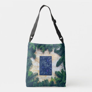 Sac Ajustable Bonne année Pin bleu et vert
