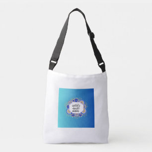 Sac Ajustable Bonne fête des mères - Meilleure maman bleue du mo