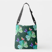 Sac Ajustable "Bonne Saint Patrick" Shamrock Crossbo (Devant)