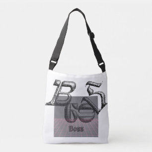 Sac Ajustable 🔥 BOSS 3D Graphic Crossbody Bag-Bold Urban Style