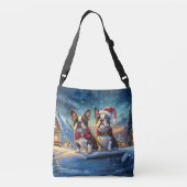 Sac Ajustable Boston Terriers Conception de vacances par Rich AM (Dos)
