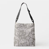 Sac Ajustable Bot floral à fleurs à boutons de William Morris Ba (Dos)