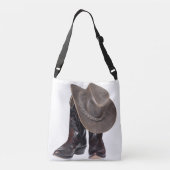 Sac Ajustable Bottes et Casquette de cowboy (Dos)