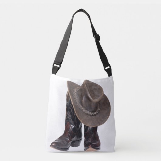 Sac Ajustable Bottes et Casquette de cowboy (Devant)