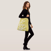 Sac Ajustable Boucles Chic sur Œuvre d'Art Jaune (Sur le modèle)