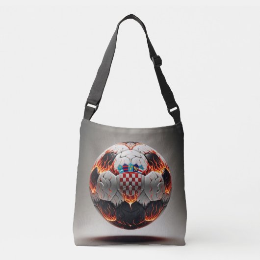 Sac Ajustable Boule de football croate fière (Devant)