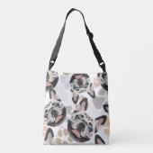 Sac Ajustable Bouledogue français de pattes de chien de motif (Dos)