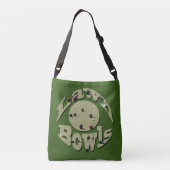 Sac Ajustable Boules de pelouse circulaires Nom Conception, (Dos)