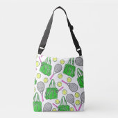 Sac Ajustable Boules de raquette de tennis Preppy (Devant)