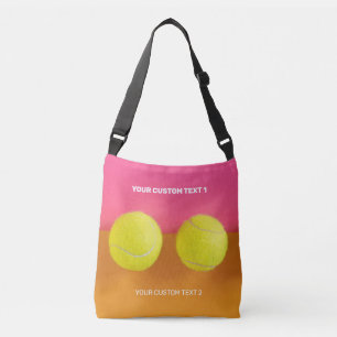 Sac Ajustable Boules de tennis de texte personnalisées