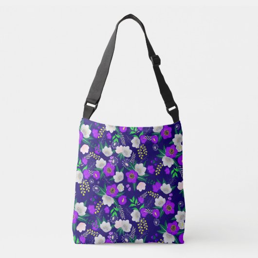 Sac Ajustable Bouquet de fleurs de printemps rustique (Devant)