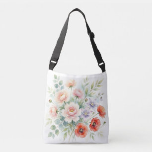 Sac Ajustable Bouquet de fleurs sauvages de jardin de campagne à