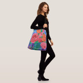 Sac Ajustable Bouquet des roses anglais dans la peinture de pot (Sur le modèle)