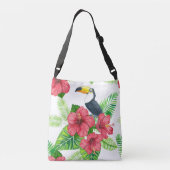 Sac Ajustable Bouquet Toucan et tropical (Dos)