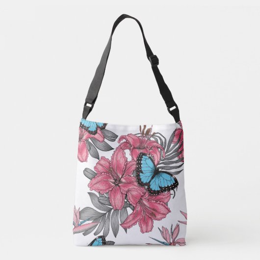 Sac Ajustable Bouquet tropical (Dos)
