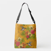 Sac Ajustable Bouquet tropical et colibris 2 (Dos)
