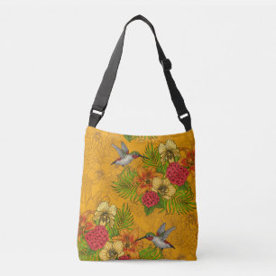 Sac Ajustable Bouquet tropical et colibris 2
