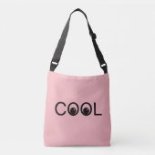 Sac Ajustable Boutons cool sur rose clair (Devant)